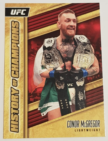 2021 Panini Instant UFC History of Champions Conor McGregor #HC-CM Trading Card