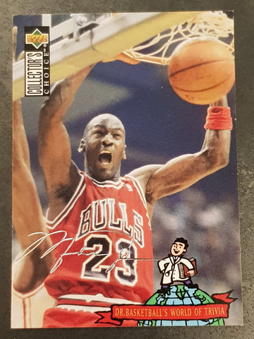 1994-95 Upper Deck Michael Jordan #402 Silver Signature Trading Card