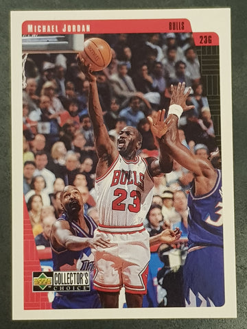 1997-98 Upper Deck Collector's Choice Michael Jordan #23G Trading Card