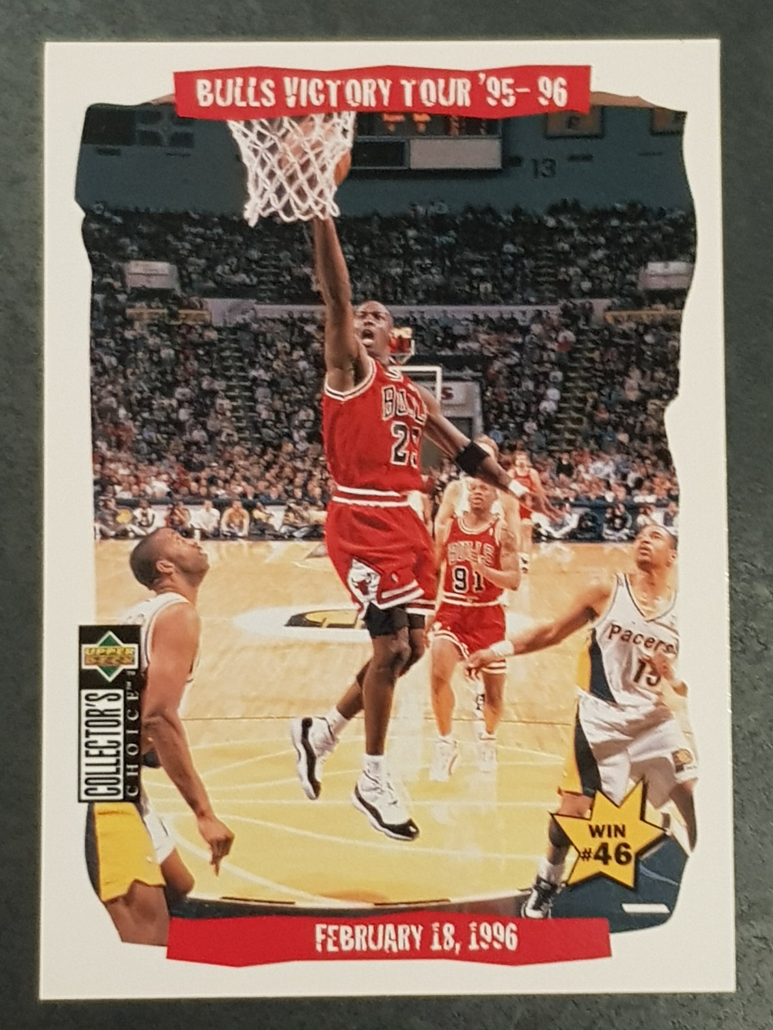 1996-97 Upper Deck Collector's Choice Michael Jordan #26 Trading Card