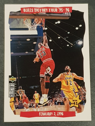 1996-97 Upper Deck Collector's Choice Michael Jordan #25 Trading Card