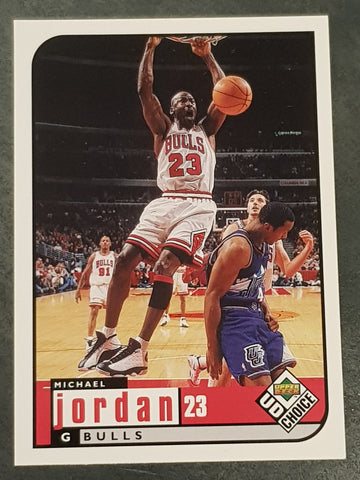 1997-98 Upper Deck Collector's Choice Michael Jordan #23 Trading Card