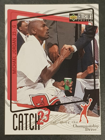 1997-98 Upper Deck Collector's Choice Michael Jordan Catch 23 #192 Trading Card