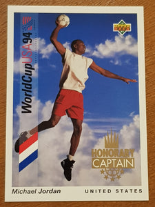 1994 Upper Deck World Cup USA 94 Michael Jordan Honorary Captain #HC3 Trading Card