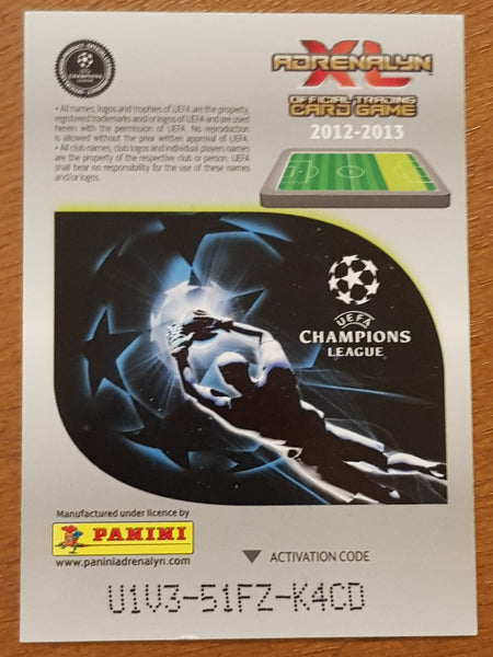 2012-13 Panini Adrenalyn Champions League Lionel Messi Limited Edition Trading Card