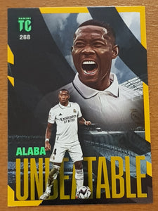 2022-23 Panini Top Class David Alaba Unbeatable #268 Orange Parallel Trading Card