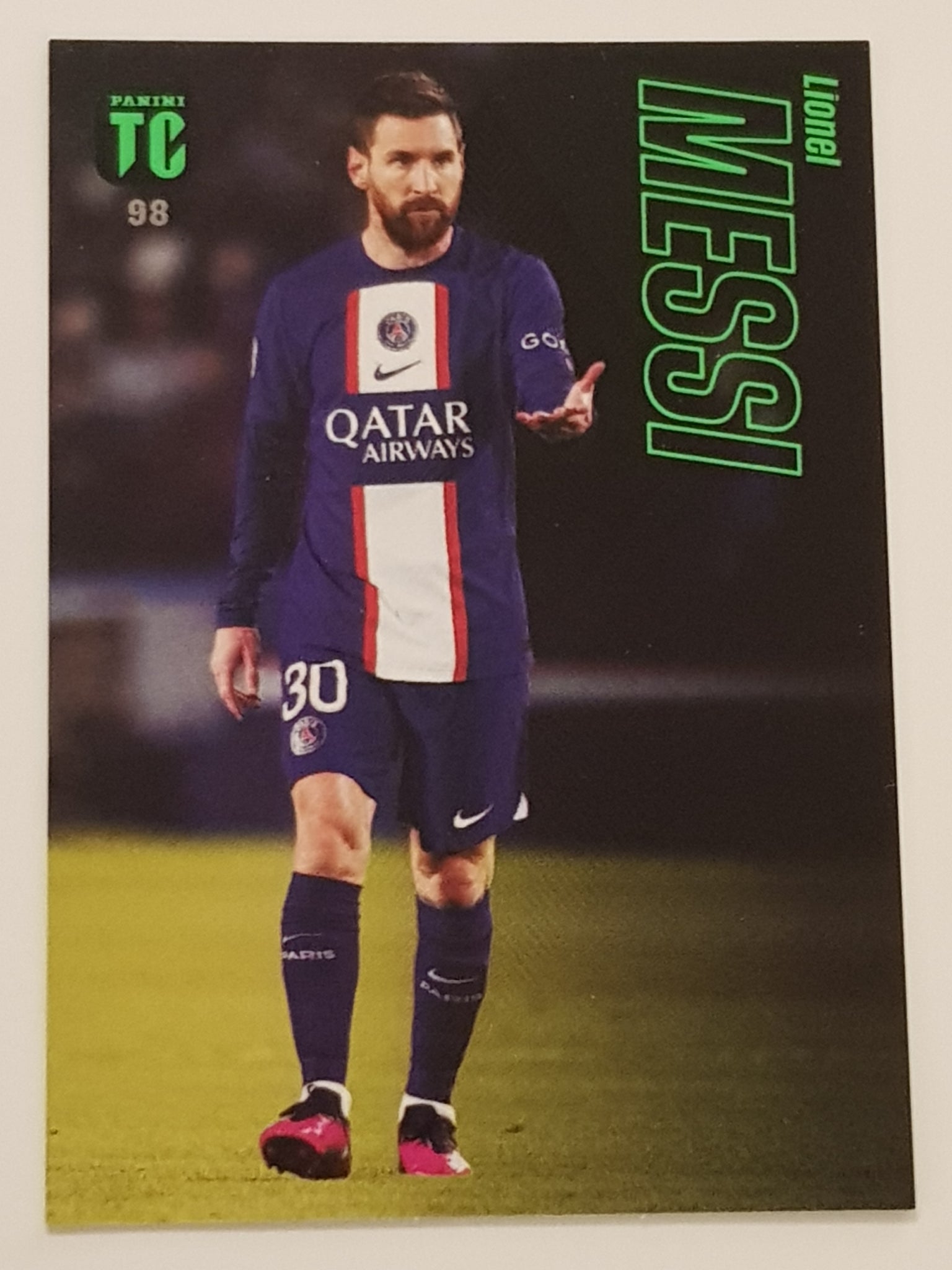 2022-23 Panini Top Class Lionel Messi #98 Trading Card