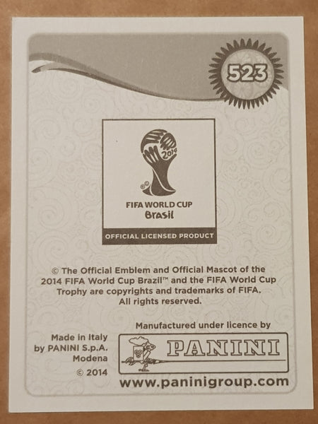 2014 Panini FIFA World Cup Brasil Cristiano Ronaldo #523 Sticker