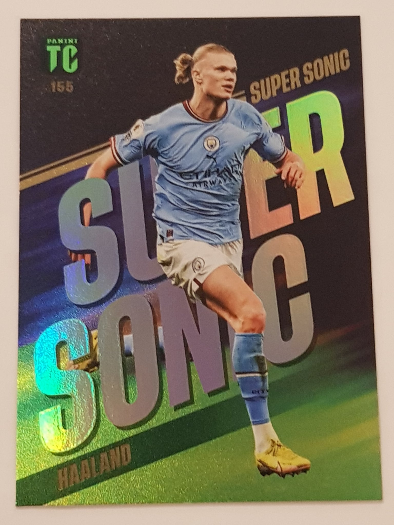 2022-23 Panini Top Class Erling Haaland Super Sonic #155 Trading Card