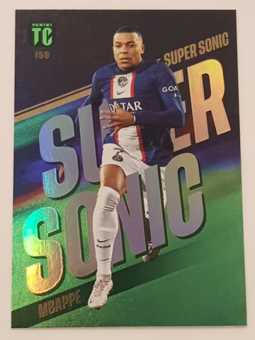 2022-23 Panini Top Class Kylian Mbappe Super Sonic #159 Trading Card