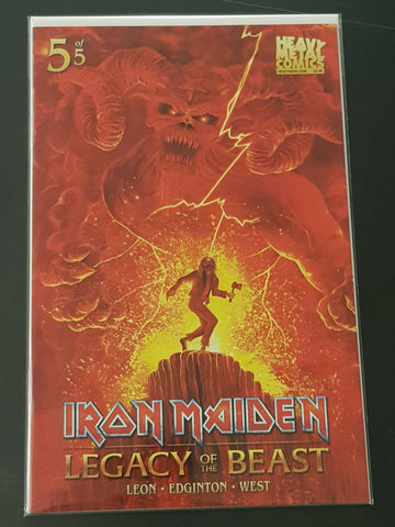 Iron Maiden - Legacy of the Beast #5 NM (cover B)