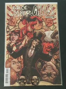 Alice Cooper vs Chaos #1 NM+