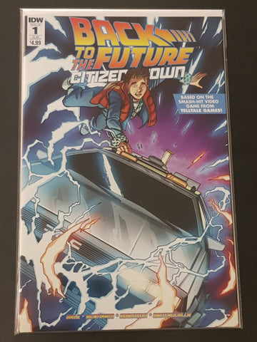 Back to the Future Citizen Brown #1 NM Subscription Variant