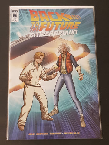 Back to the Future Citizen Brown #5 NM Subscription Variant