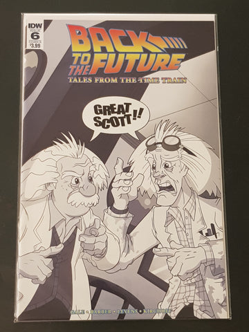 Back to the Future Tales from  the Time Train #6 NM (Cvr B) Variant