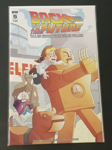 Back to the Future Tales from  the Time Train #5 NM (Cvr B) Variant