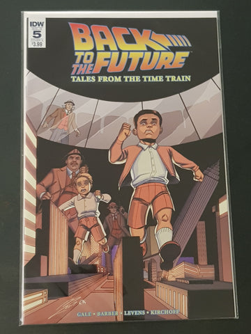 Back to the Future Tales from  the Time Train #5 NM