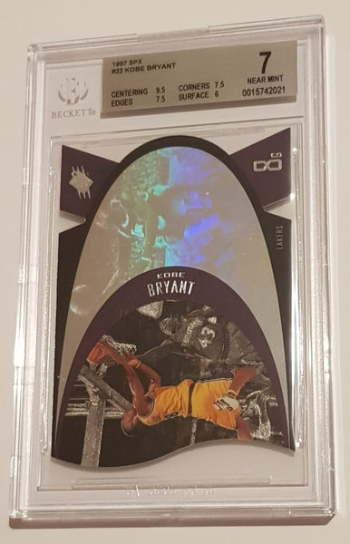 1996-97 Upper Deck SPX Kobe Bryant #22 BGS 7 Rookie Card