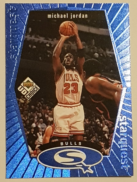 1998-99 Upper Deck Collector's Choice Starquest Michael Jordan #SQ30 Trading Card