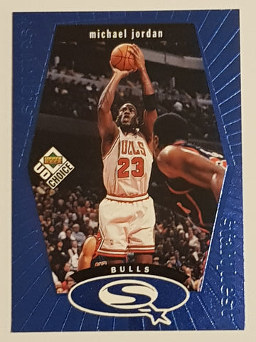 1998-99 Upper Deck Collector's Choice Starquest Michael Jordan #SQ30 Trading Card