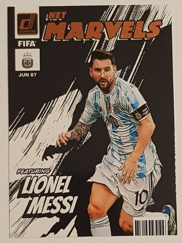 2022-23 Panini Donruss Soccer Lionel Messi Net Marvels #2 Bronze Trading Card