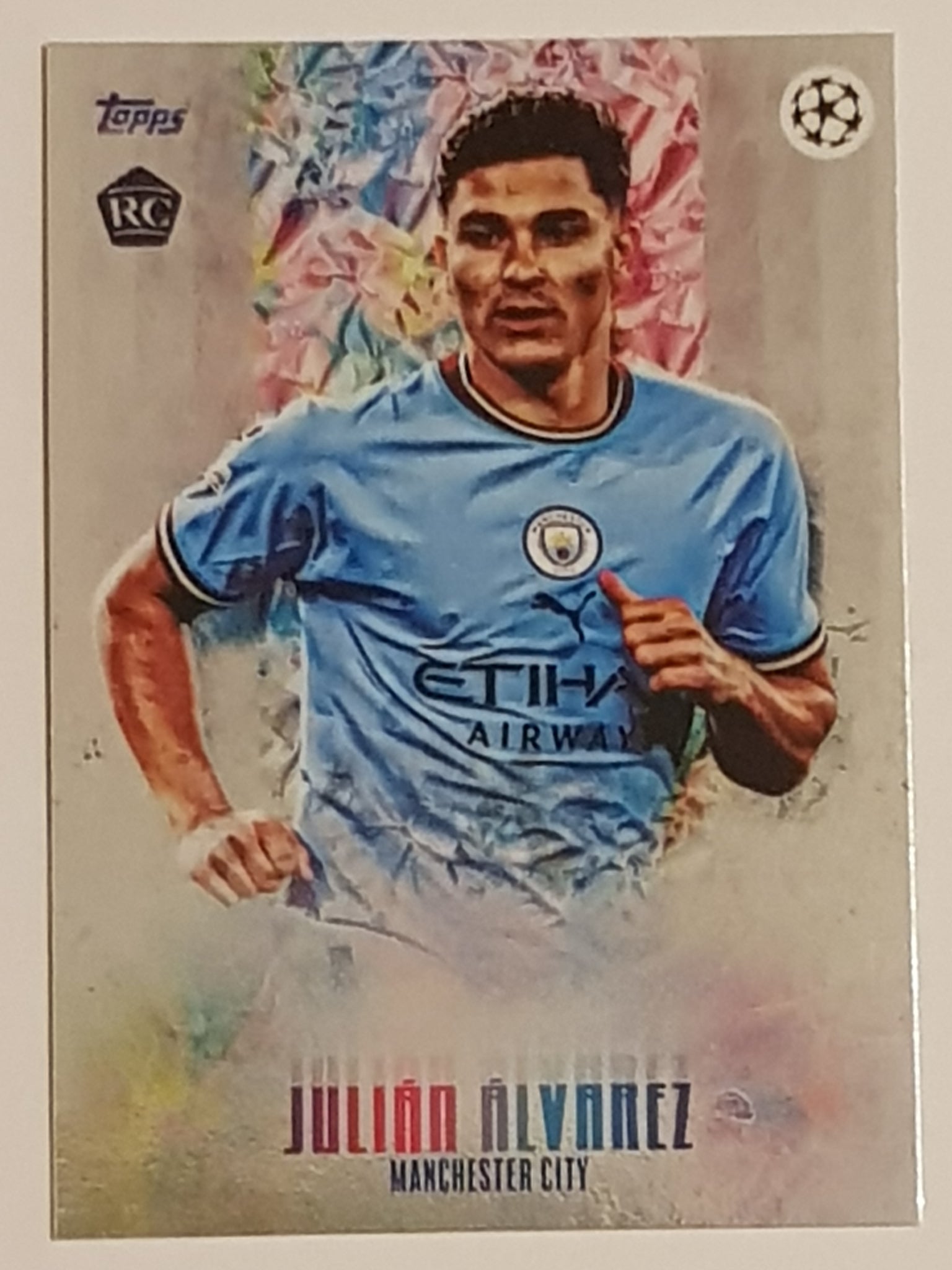 2022-23 Topps Jamal Musiala Curated Rookie Set Julian Alvarez Rookie Card