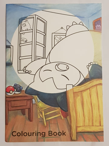 Pokemon x Van Gogh Museum Exclusive Colouring Book