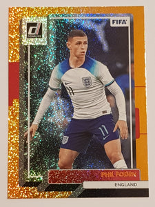 2022-23 Panini Donruss Soccer FIFA Phil Foden #30 Orange Parallel Trading Card