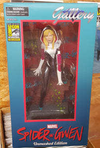 Spider-Gwen Unmasked Edition Gallery PVC Diorama Figure SDCC 2016 Exclusive