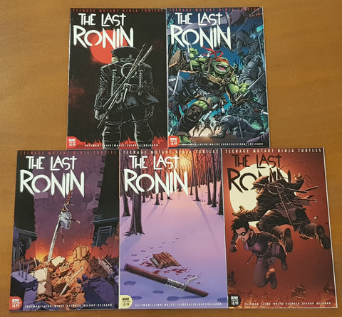 Teenage Mutant Ninja Turtles the Last Ronin #1-5 NM+ (1st Print) Complete Set