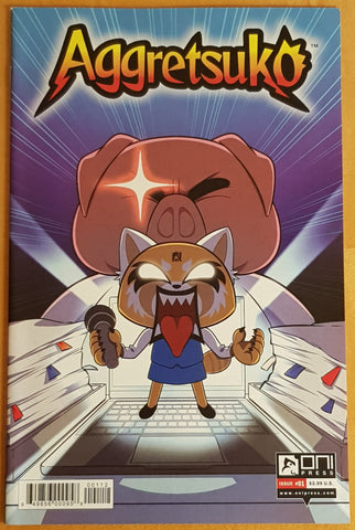 Aggretsuko #1 VF/NM (2nd Print) Variant