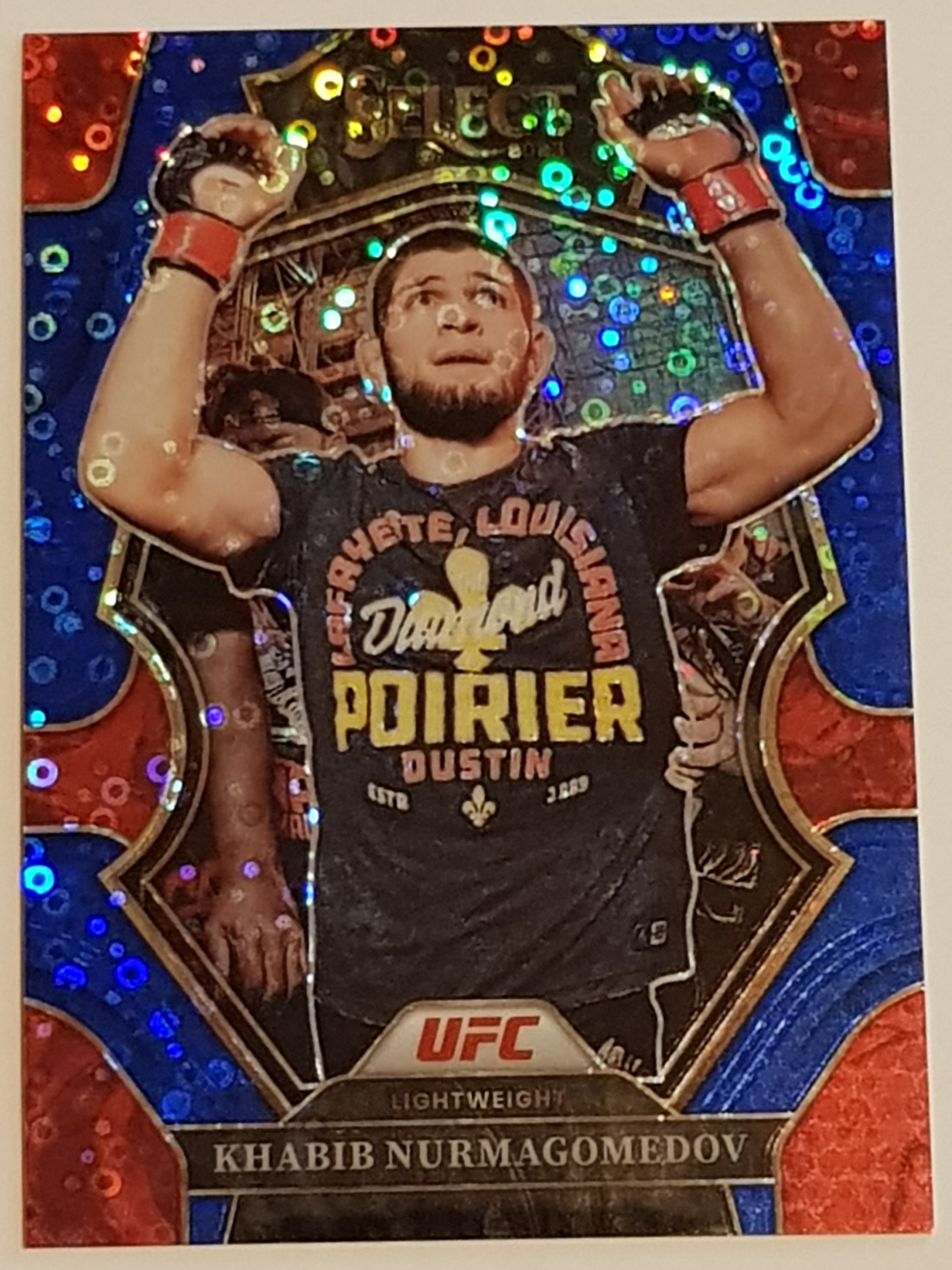 Conor McGregor ORANGE PRIZM /35 2022 UFC Panini Select PREMIER LEVEL card on sale