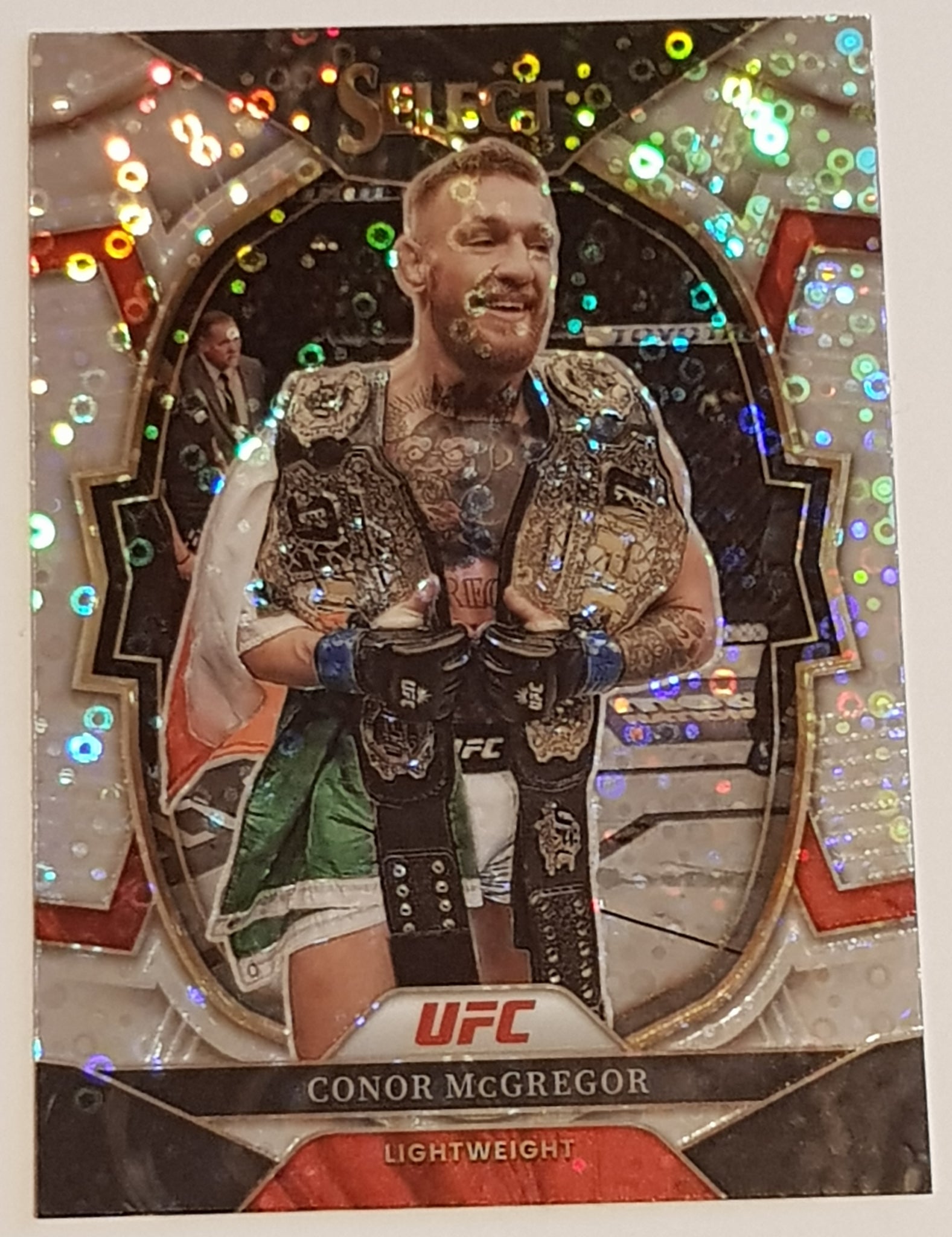 2023 Panini Select UFC Conor McGregor #2 Disco Prizm Parallel Trading Card