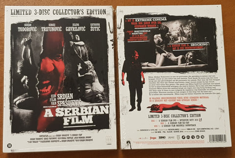 A Serbian Film Limited 3-Disc Collectors Edition (Blu-Ray/DVD/CD)