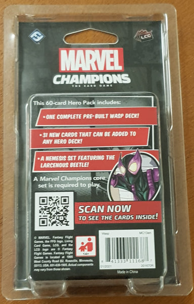 Marvel Champions the Card Game Wasp Hero Pack