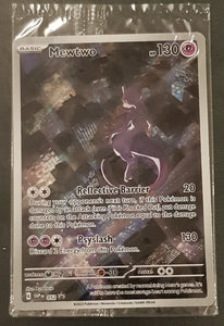 Pokemon Scarlet and Violet 151 Mewtwo Black Star Promo #SVP052 Holo Trading Card