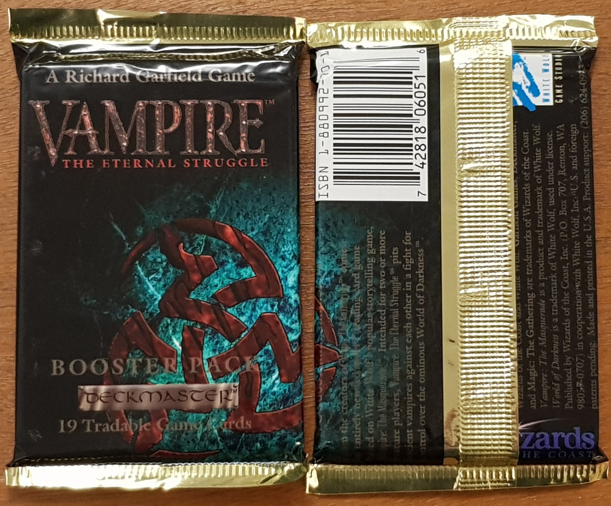 Jyhad Vampire the Eternal Struggle Booster Pack Jyhad Vampire the Eternal Struggle Booster Pack
