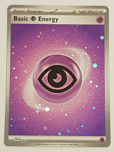 Pokemon Scarlet and Violet 151 Psychic Energy #005 Holo Trading Card