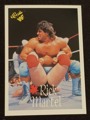 1990 Classic WWF Rick Martel #20 Trading Card