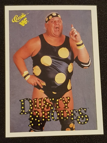 1990 Classic WWF Dusty Rhodes #16 Trading Card
