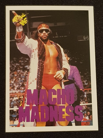 1990 Classic WWF "Macho Madness" Randy Savage #126 Trading Card