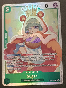 One Piece Card Game OP-04 Kingdoms of Intrigue Sugar #OP04-024 SR Foil Rotterdam Comics One Piece Card Game OP-04 Kingdoms of Intrigue Sugar #OP04-024 SR Foil Rotterdam Comics