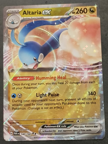 altaria pokemon card ex Scarlet and Violet Paradox Rift #140/182 Rare Holo – Rotterdam Comics Graded card cases may 6 pack) Pokemon Scarlet 341 Token:Monarch (Pack of 3 Token Cards) Premium Single