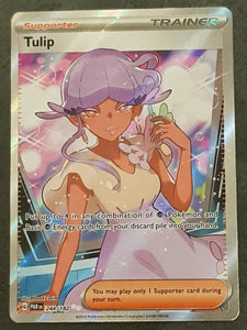 244 182 pokemon card Pokemon Scarlet and Violet Paradox Rift Tulip #244/182 Full Art Ultra – Rotterdam Comics