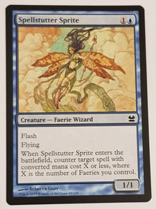 Magic the Gathering Modern Masters 2013 Spellstutter Sprite #065 Trading Card