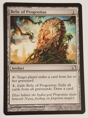 Magic the Gathering Modern Masters 2013 Relic of Progenitus #213 Trading Card