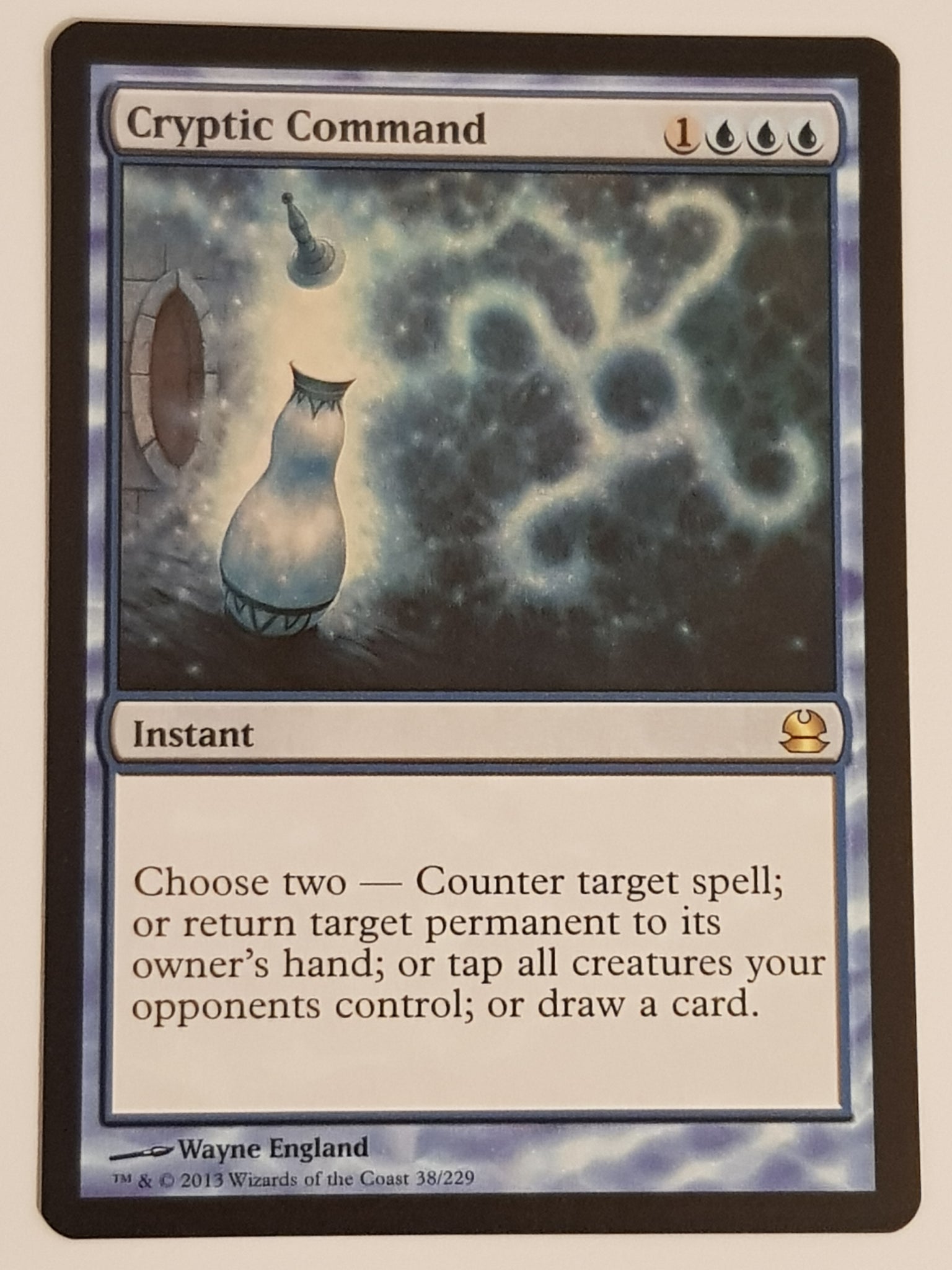 Magic the Gathering Modern Masters 2013 Cryptic Command #038 Trading Card