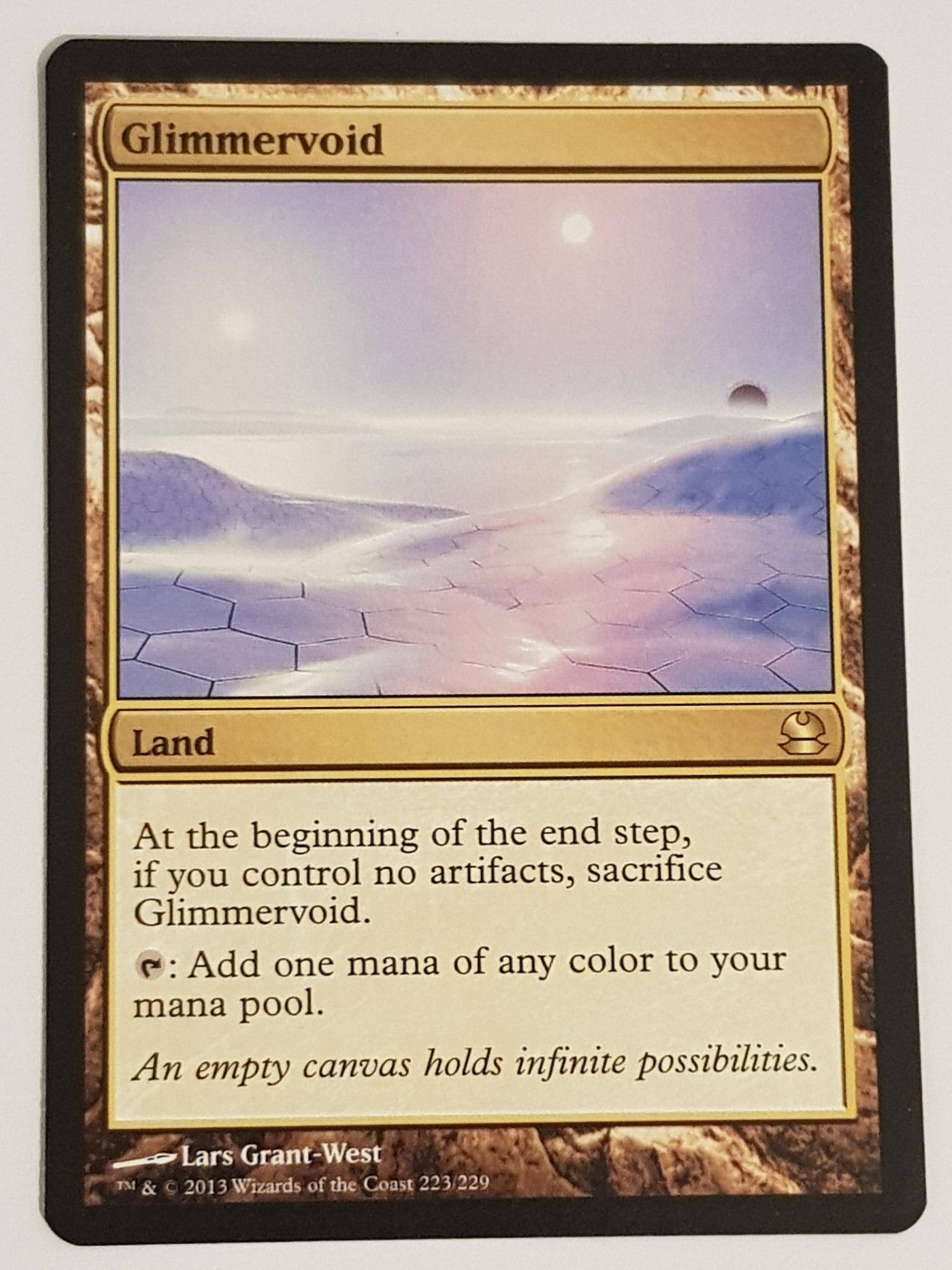 Magic the Gathering Modern Masters 2013 Glimmervoid #223 Trading Card