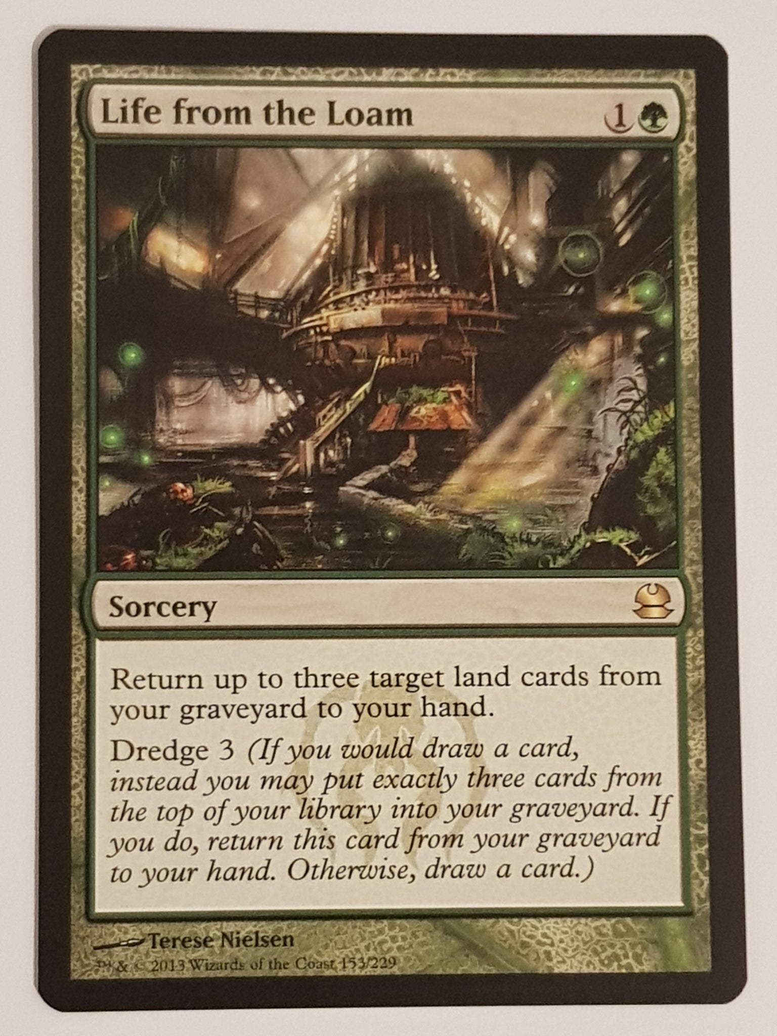 Magic the Gathering Modern Masters 2013 Life from the Loam #153 Trading Card
