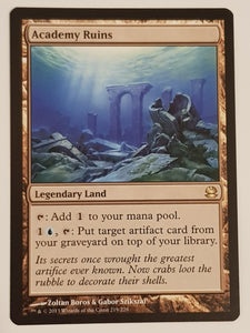 Magic the Gathering Modern Masters 2013 Academy Ruins #219 Trading Card